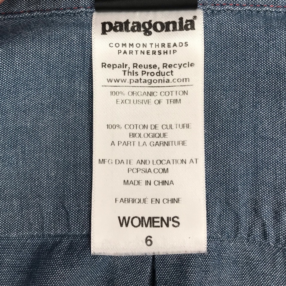 Patagonia 100% Organic Cotton Button-Down Shirts 6 - Picture 14 of 17
